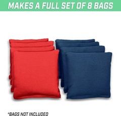 Synthetic , 8 Pound Bulk Bag – Great for Cornhole Bags, Crafts and More