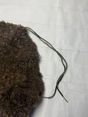 Vintage 100% Wool On Merino Western Sheepskin Saddle Seat Cover Cowboy