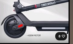 Phantom Go Go A10 Electric Scooter!! 28 phantom 400 Watt