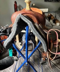 Simco Western Barrel Saddle 14.5” Seat, Good Condition, Ready to Ride!