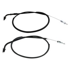 FLYPIG Throttle Cable Push & Pull Set For Honda Shadow 500 700 800 1100 ACE 750