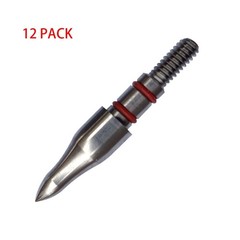 100Grains Archery Field Points,19/64″ Field Points Stainless Steel Screw i