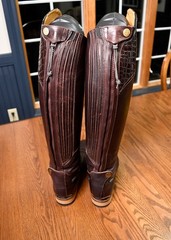Mountain Horse Harmony Collection Sovereign Lux tall field boot brown 8 wide reg