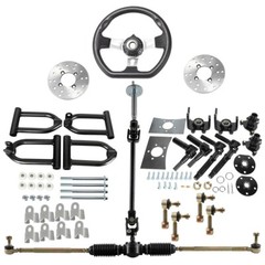 Steering Gear Rack Front Drive Axle Assembly Kit ATV Quad Go Kart Golf Buggy