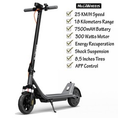 Foldable Electric Scooter for Kids Teens 250W Adjustable Height Lightweight Gift