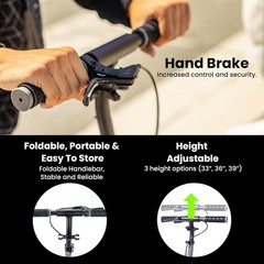 Aero Big Wheels Kick Scooter For Kids 6+, Teens & Adults, Light Up Wheels