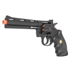 UKARMS G36B Spring Powered Airsoft Revolver Hand Gun Old West BLACK BB BBs
