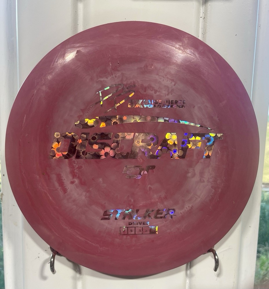 DISCRAFT ESP STALKER Paige Pierce 5x DISC GOLF DRIVER PNK 175g