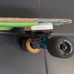 Powell Peralta 1987 Skateboard Steve Caballero Dragon & Bats Tracker Trucks Vtg.
