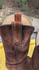 🚨Lucchese Kemo Sabe Handmade Brown Suede Cowboy Boots Men’s US 12 GD9323