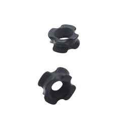 Southland Archery Supply SAS Aluminum Peep Sight Blue/Black/Red – 2/Pack