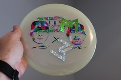 Rare Discraft Mega Glow Luna w/Rainbow Foil Battle Pack Misprint 173-74g