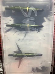 SWHACKER 3 Broadheads 100 Grain, 2” Cutting Diameter, Reusable Case, Made In USA