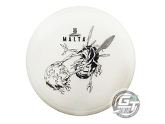 USED Discraft Big Z Malta 174g White Black Stamp Midrange Golf Disc