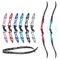 ILF 68′ Recurve Bow 20-40lb Archery 23″ Riser Takedown Competition Shooting Hunt
