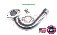 Low Exhaust Pipe 1″ female thread for: Predator 301cc, Predator 420cc, GX 270