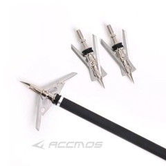 12pcs Archery broadheads 100 Grain Points Recurve Bow Turkey Hunting Arrowheads