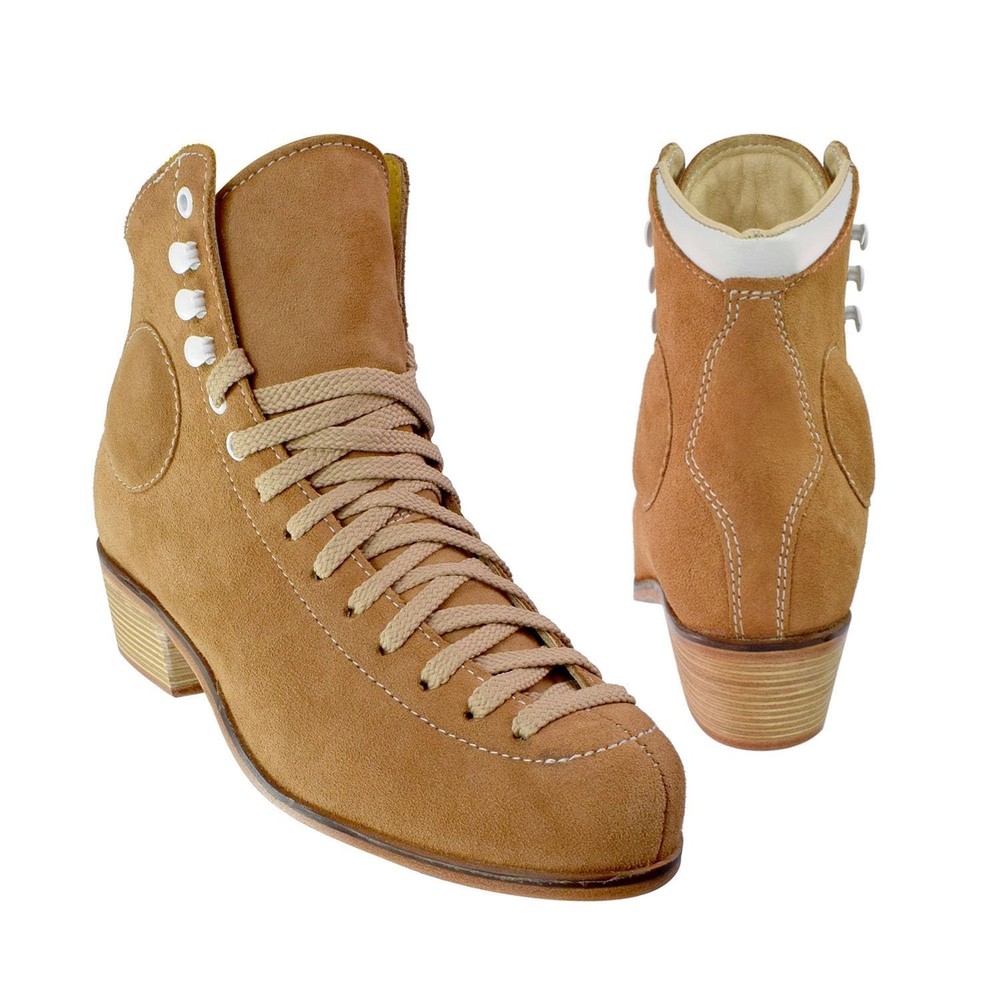 Wifa Skates – Roller Skate Boots – Street Suede – Acorn – EU 38.5 (US 7 1/4)