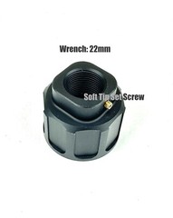 VeilStrike 4″ Bronze 5/8″x24 Muzzle Brake Extension Tube for GBB