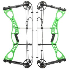 33″ Compound Bow Arrow Set Adjustable 0-70lb 320fps Archery Bow Hunt Shoot RH LH