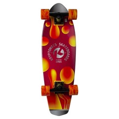 New Kryptonics 28″ Cruiser Complete Skateboard (Swirled Lava)