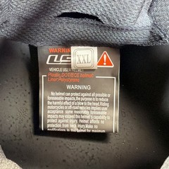 LS2 Track Party Helmet Matte Black Open Face Motorcycle XXL OF569 Clear Visor