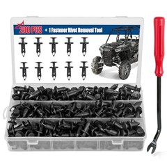 200Pcs Polaris Push Pins, UTV Nylon Fender Clips & Body Rivets – Xislet