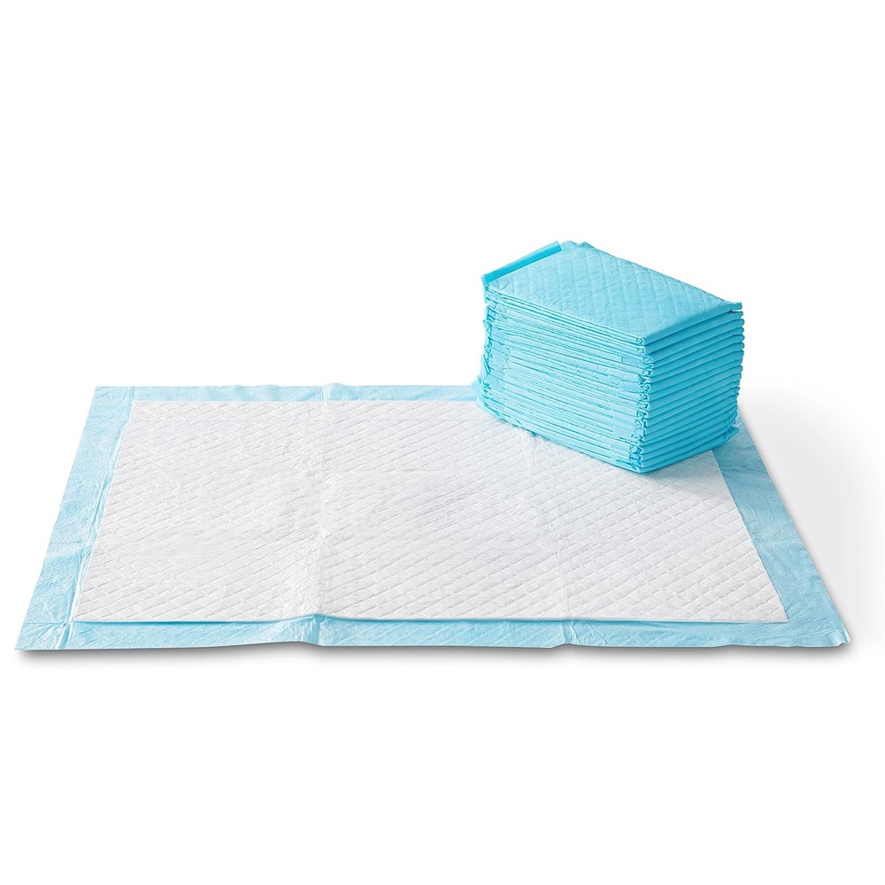 Amazon Basics X-Large Absorbent Puppy Pads, Leak-Proof, Quick-Dry, 28×34″