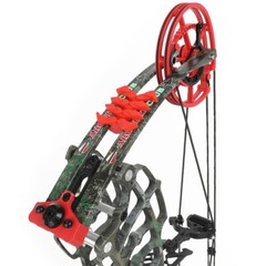US Compound Bow Short Axis 30-70lbs Dual-use Steel Ball Arrow Hunting Fish RH LH