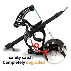 Metal Compound Bow With 50 Round Capacity For Target Shoot And Hunting