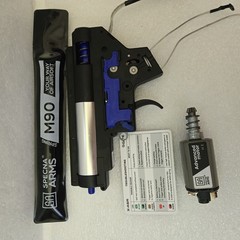 EMG Specna V2 Metal Reinforced Quick Change Gearbox Gates X-asr MOSFET And Motor