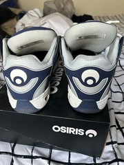Osiris Men’s Skateboarding Athletic Shoes Blue/White US 8 Medium (D, M)