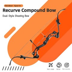 Compound Bow Kit 40-55lbs Archery Adults Hunters Outdoor Hunting Target Shooting