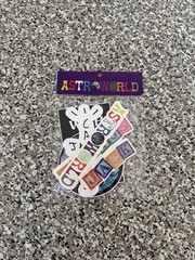 Travis Scott Cactus Jack Wish You Were Here Astroworld Sticker Pack Multi 2019
