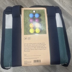 Embark Bocce Resin Ball Set w/Carrying Case Outdoor Games Party Travel NIB