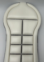 Classic Equine AirFlex Cinch Horse Girth White Cool Flex Stainless Steel