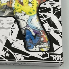 Large Size Graffiti Glock Water Bomb Air Pistol Quantity 2 Spongebob / Capybara