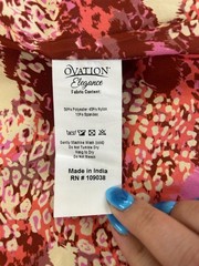 Ovation Elegance Dressage Show Coat Plum Burgundy Rhinestone Trim Size 8