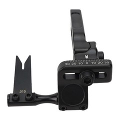Strong Arrow Rest Rest Steel Plate 7*6.5*1.8cm 86.2g Aluminum Alloy Black