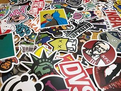 100 Skateboard Stickers bomb Vinyl Laptop Luggage Decals Dope Sticker Lot best