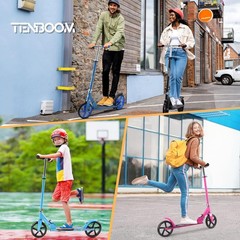 Kick Scooter for Ages 6+, Kids, Teens & Adults. Max Load 240 LBS. 8IN Big Whe…
