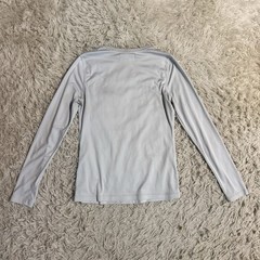Women’s Medium Grey Asmar Equestrian Long Sleeve Horseback Riding Sunshirt