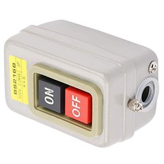 BS216B 110/220/380V Push Button Switch On/Off Start Stop Switch 3 Phase Self