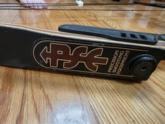Vintage PSE Compound Bow Set PSE Laser Magnum with Bowfishing Retriever