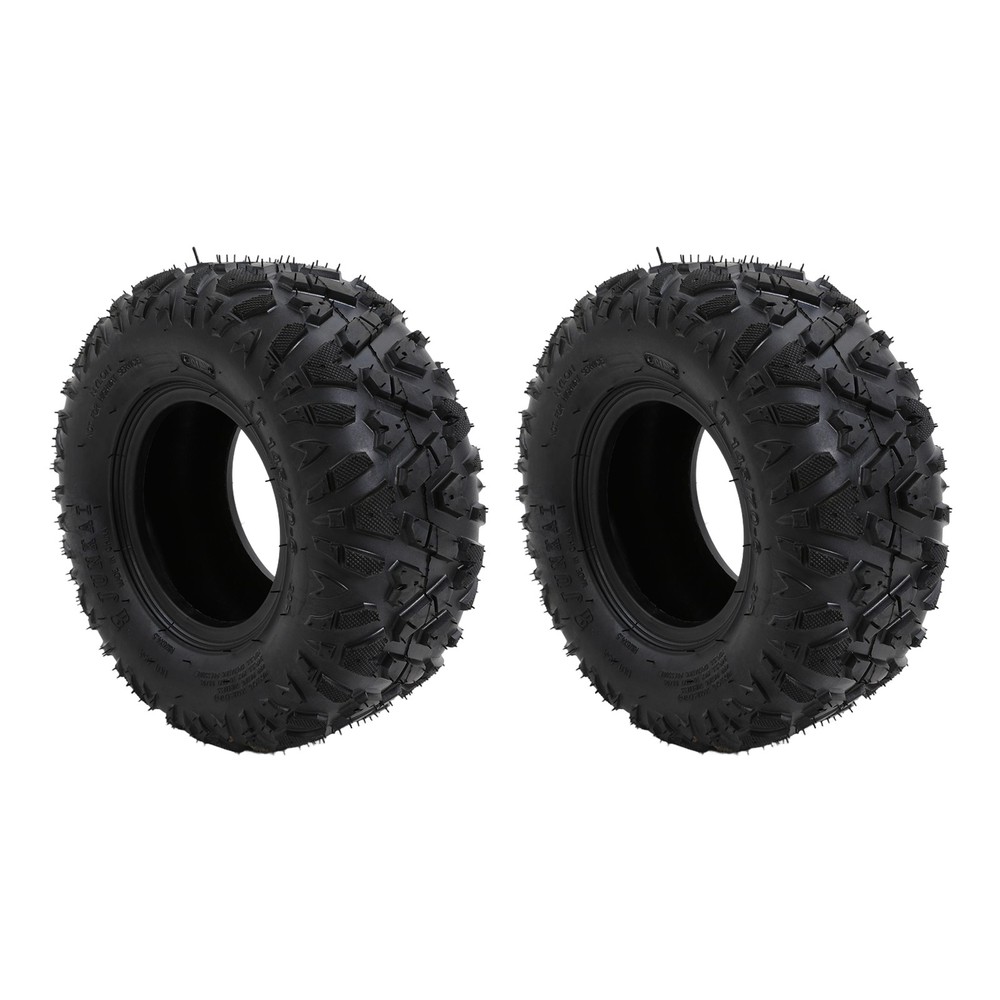 2Pcs 145/70-6 ATV Tires off-Road Tires With A-shaped Tread Pattern Tires Wheel