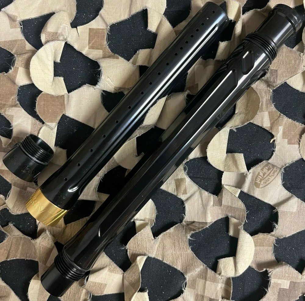 NEW HK Army Autococker Threaded XV Barrel Kit – Polished Black