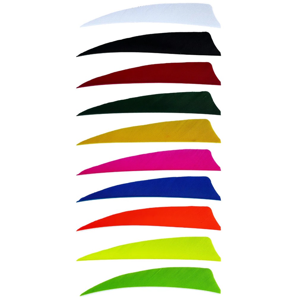King Feathers – Shield Cut – 5″ – Solid Color Feathers
