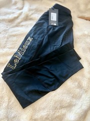 LeMieux Women’s Black Allegra Pull-On Riding Breeches Pants UK 8/US 4