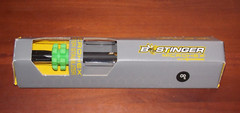 Bee Stinger MicroHex 8″ Stabilizer in Matte Black w/Green – B Stinger
