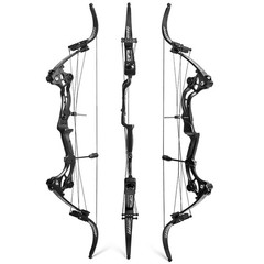 40-55lbs Recurve Bow Hunting Fishing 320FPS Compound Bow Archery Target Shooting